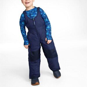 L.L. Bean Kids' Cold Buster Snow Bib Overalls in Navy Blue